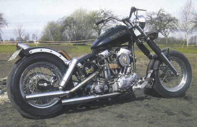 Mjolnir - Thors Donnerhammer - Harley Davidson Panhead